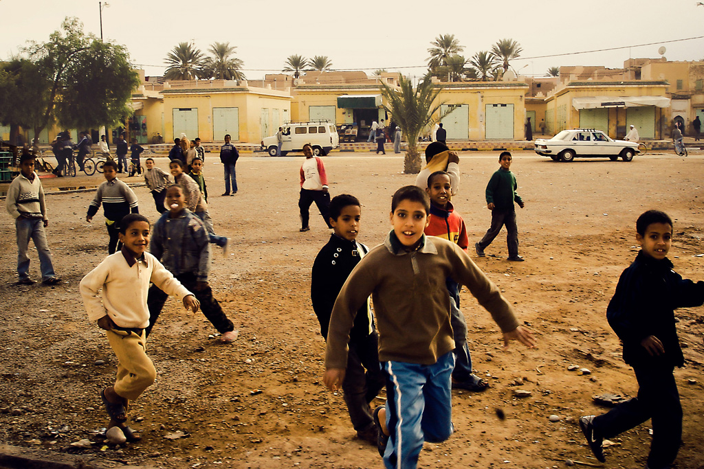 Moroccan children. Niños Marroquís