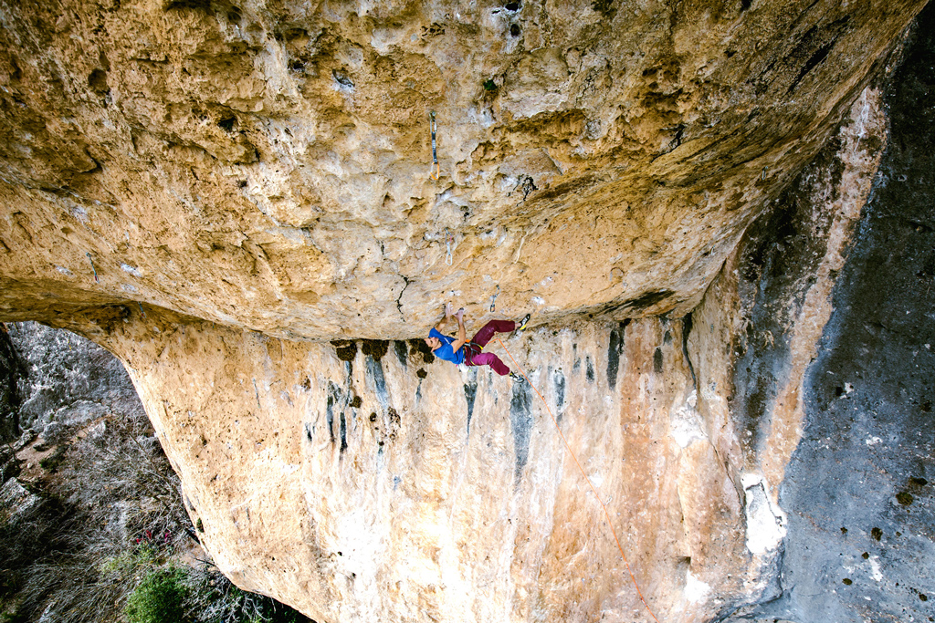 Climbing in Spain, Palestina Cuenca. Escalada en Cuenca, Palestina
